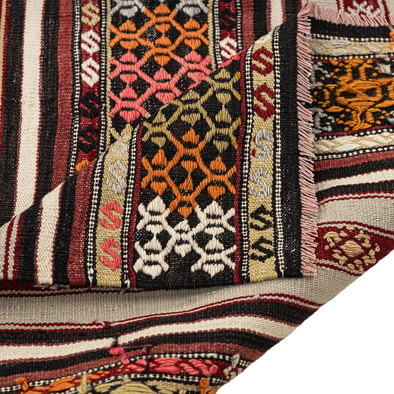 Alfombra Vintage Balikesir Kilim - 146 cm x 218 cm - K0089471