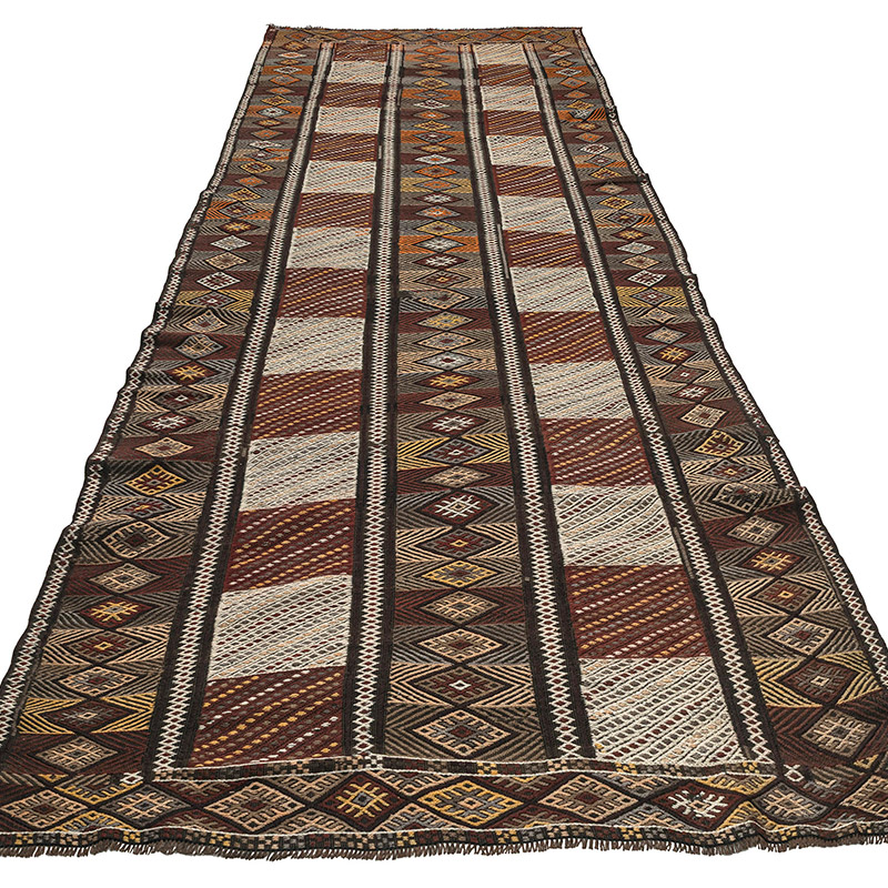 Alfombra Vintage Bayburt Jijim - 135 cm x 378 cm - K0089472