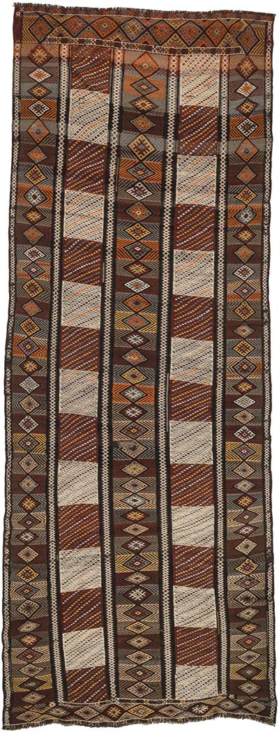 Vintage Bayburt Cicim - 135 cm x 378 cm