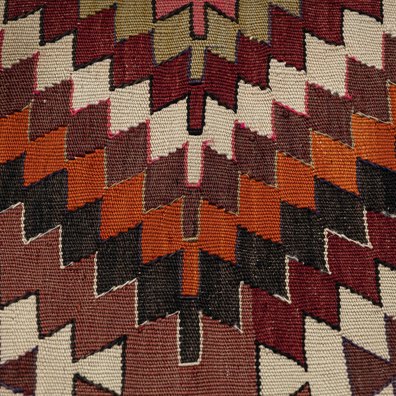 Vintage Balikesir Kilim Rug - 3' 5" x 6' 1" (41" x 73") - K0089476