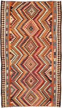 Vintage Anadolu Kilim - 166 cm x 284 cm