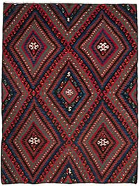 Alfombra Vintage Fethiye Kilim - 124 cm x 160 cm