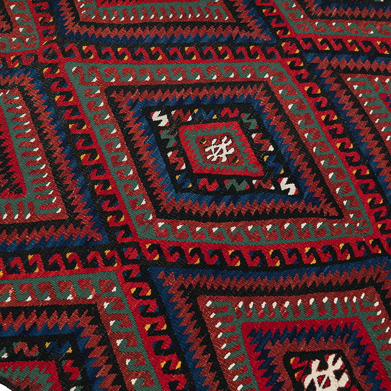 Alfombra Vintage Fethiye Kilim - 124 cm x 160 cm - K0089488