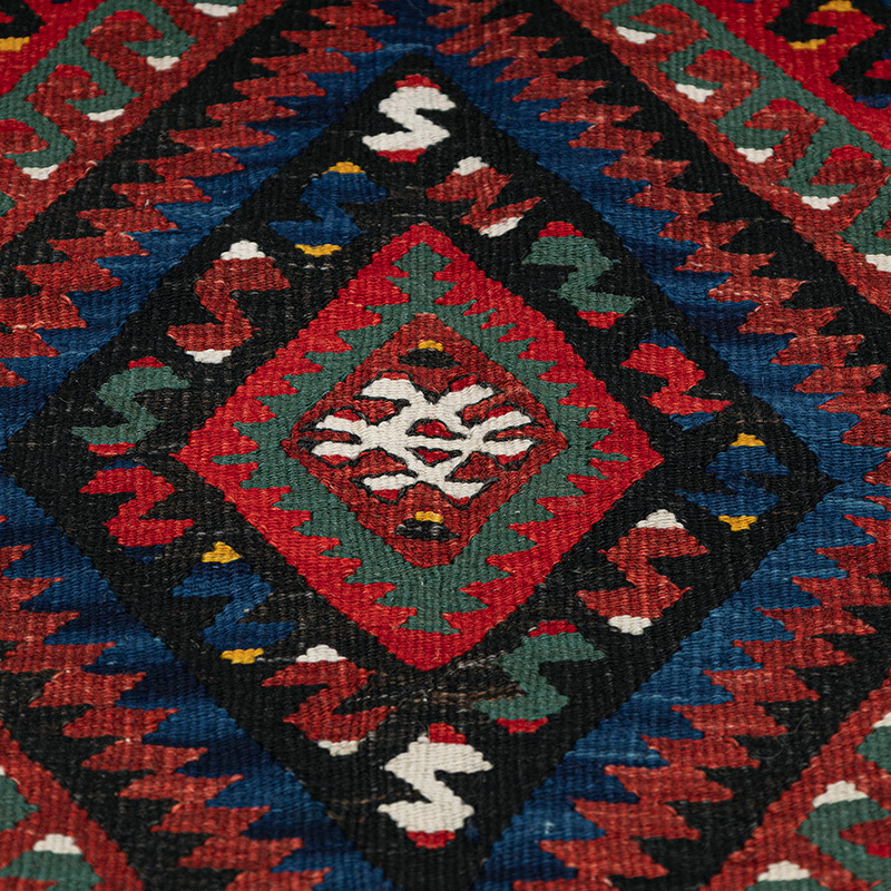 Alfombra Vintage Fethiye Kilim - 124 cm x 160 cm - K0089488