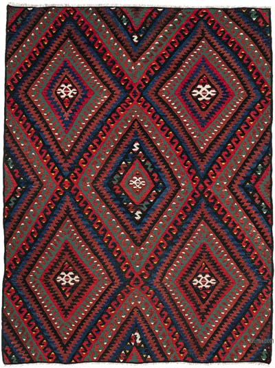 Alfombra Vintage Fethiye Kilim - 124 cm x 160 cm