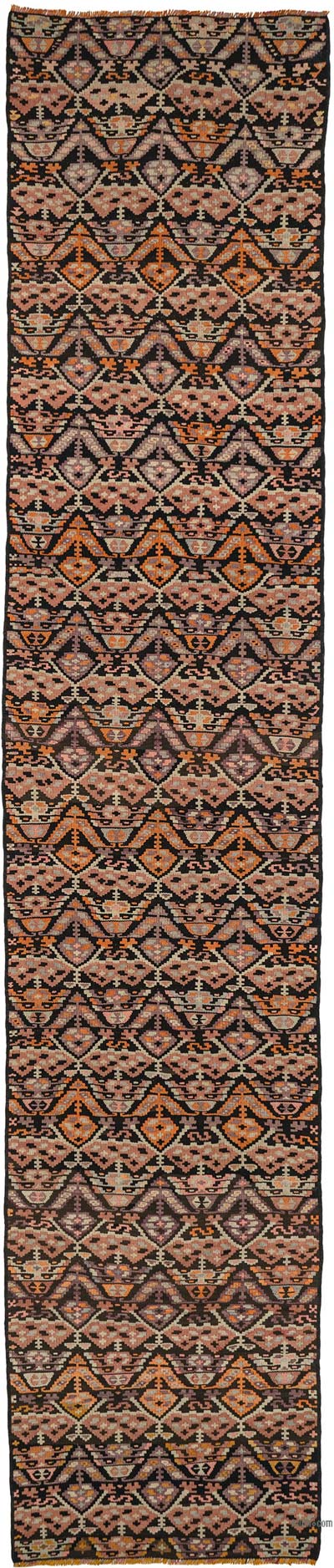 Vintage Kars Kilim Yolluk - 83 cm x 400 cm