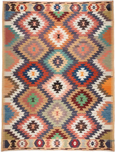 Yeni Kök Boya El Dokuma Kilim - 263 cm x 350 cm