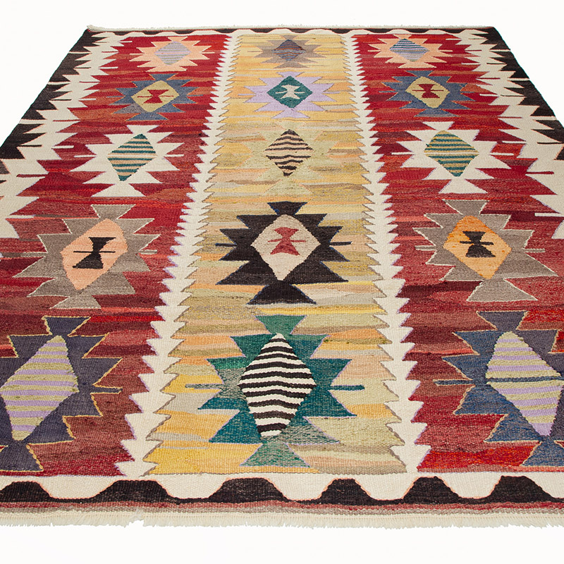 Nueva Alfombra Turca Kilim - 179 cm x 281 cm - K0089503
