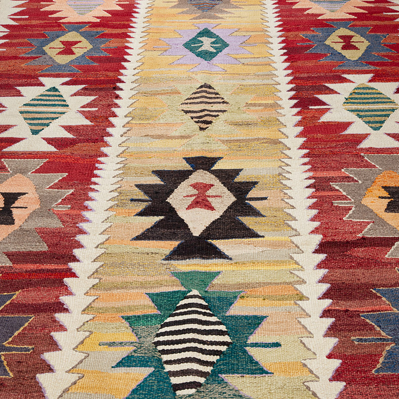 Nueva Alfombra Turca Kilim - 179 cm x 281 cm - K0089503