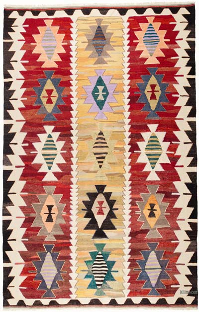 Yeni Kök Boya El Dokuma Kilim - 179 cm x 281 cm