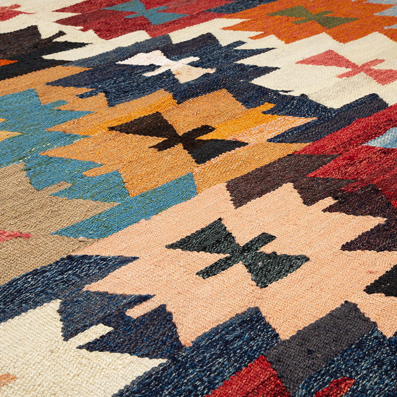 Nueva Alfombra Turca Kilim - 177 cm x 291 cm - K0089505