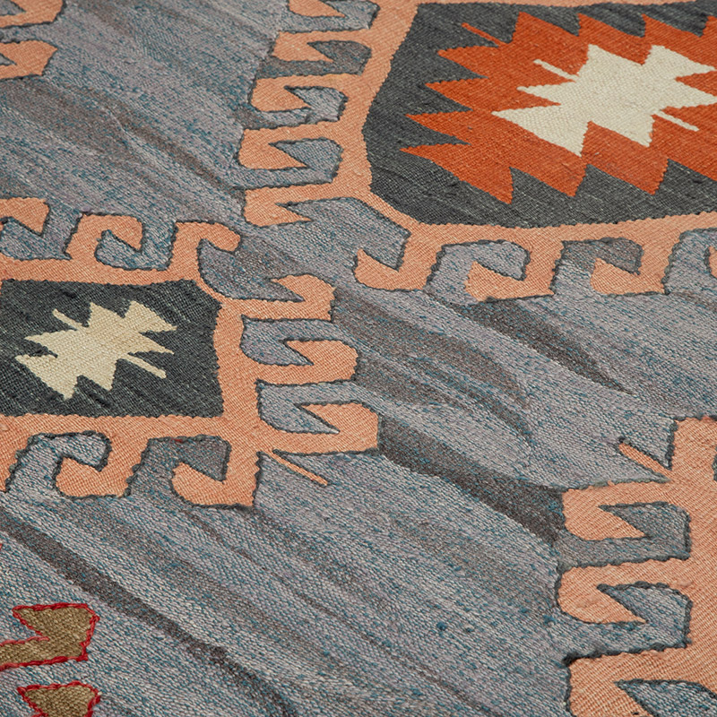 Nueva Alfombra Turca Kilim - 185 cm x 276 cm - K0089508