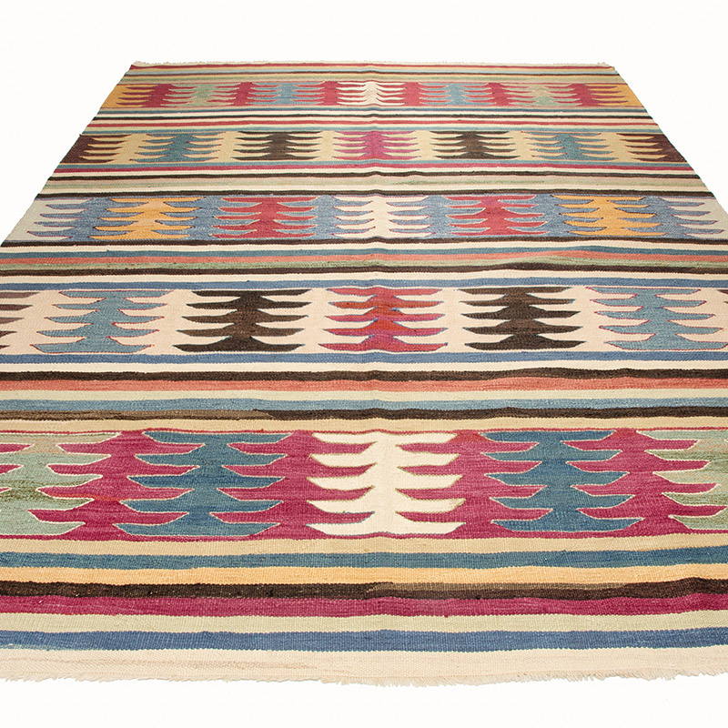 Nueva Alfombra Turca Kilim - 201 cm x 310 cm - K0089511