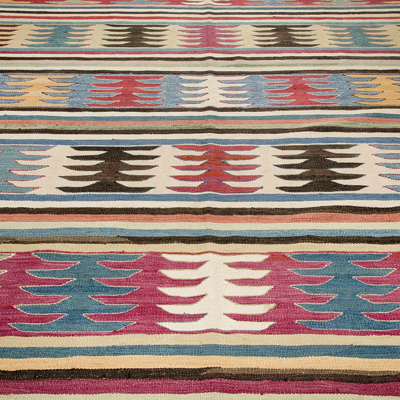 Nueva Alfombra Turca Kilim - 201 cm x 310 cm - K0089511
