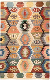 Yeni Kök Boya El Dokuma Kilim - 175 cm x 282 cm