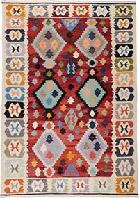 Yeni Kök Boya El Dokuma Kilim - 199 cm x 293 cm