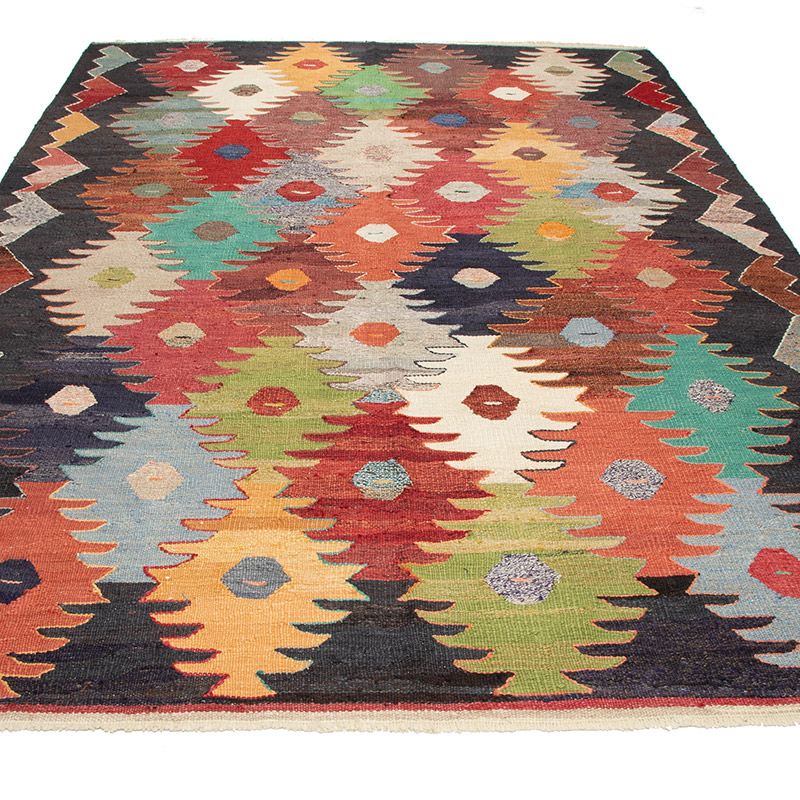 Nueva Alfombra Turca Kilim - 183 cm x 288 cm - K0089520