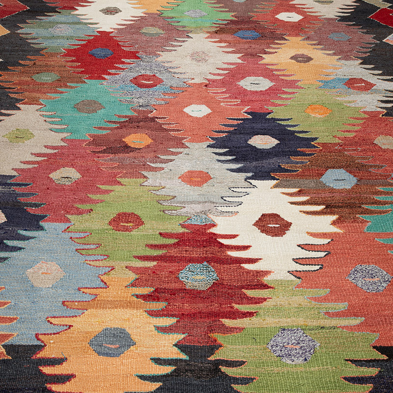 Nueva Alfombra Turca Kilim - 183 cm x 288 cm - K0089520