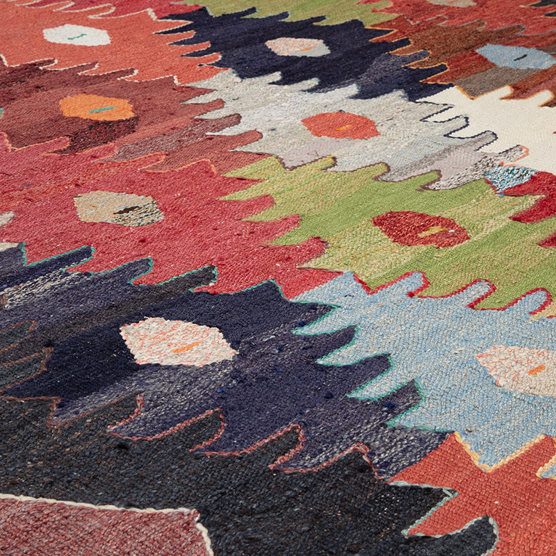 Nueva Alfombra Turca Kilim - 183 cm x 288 cm - K0089520
