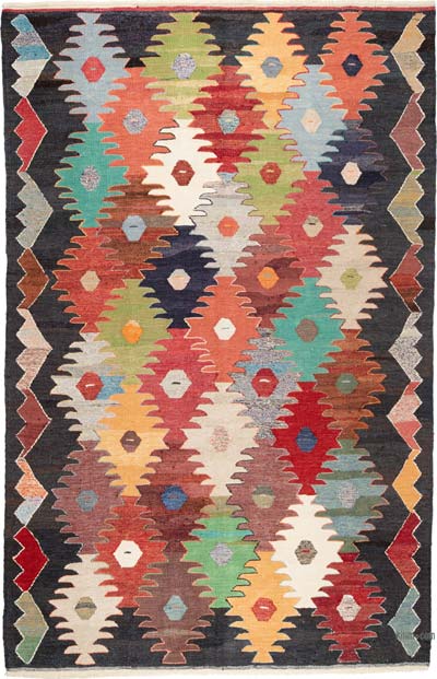 Yeni Kök Boya El Dokuma Kilim - 183 cm x 288 cm