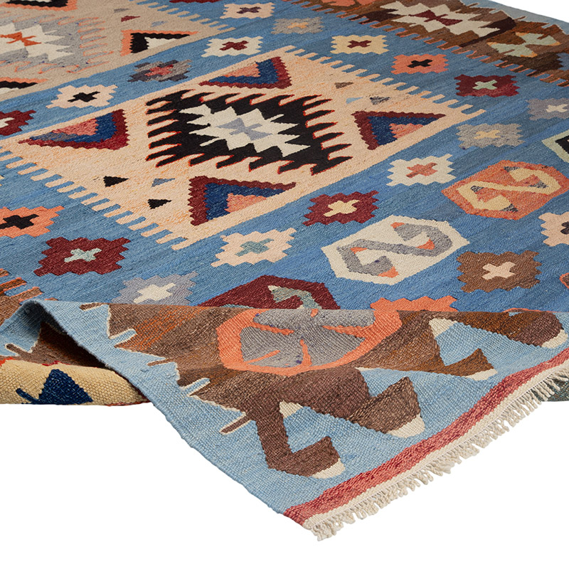Yeni Kök Boya El Dokuma Kilim - 202 cm x 315 cm - K0089521