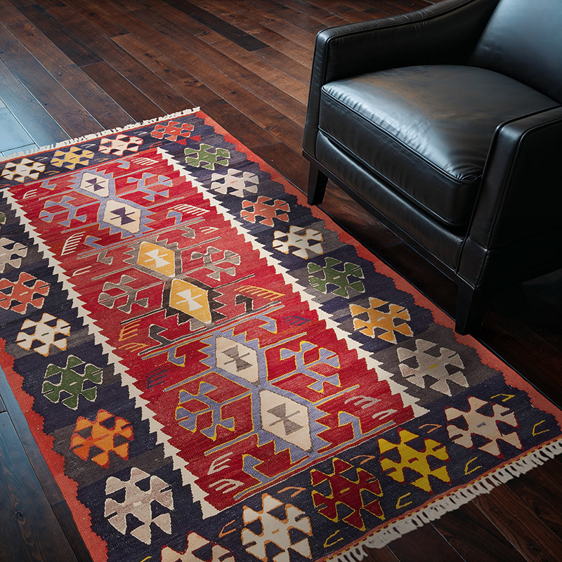 Nueva Alfombra Turca Kilim - 123 cm x 180 cm - K0089540