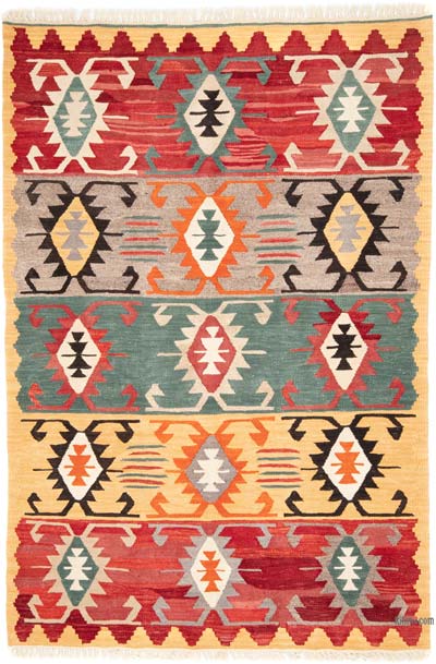 Yeni Kök Boya El Dokuma Kilim - 120 cm x 180 cm