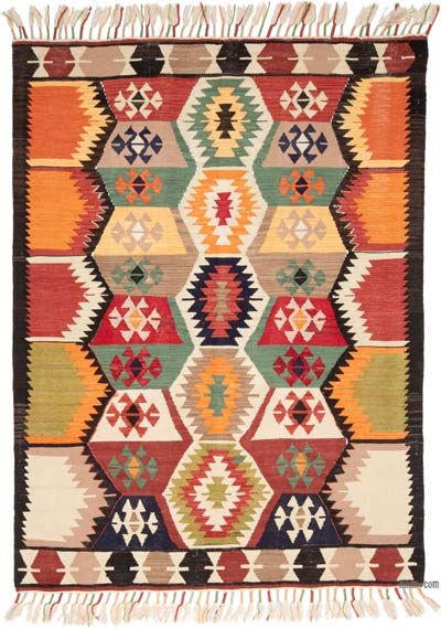 Yeni Kök Boya El Dokuma Kilim - 118 cm x 159 cm