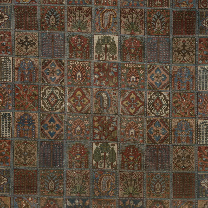 Alfombra Oriental Vintage Anudada a Mano - 323 cm x 414 cm - K0089553