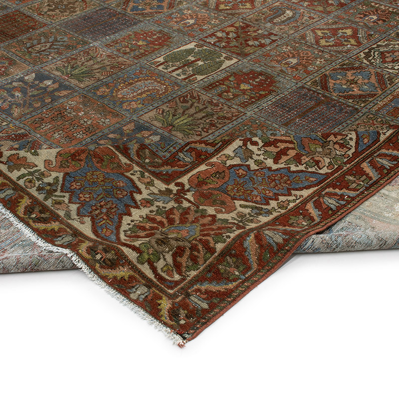 Alfombra Oriental Vintage Anudada a Mano - 323 cm x 414 cm - K0089553