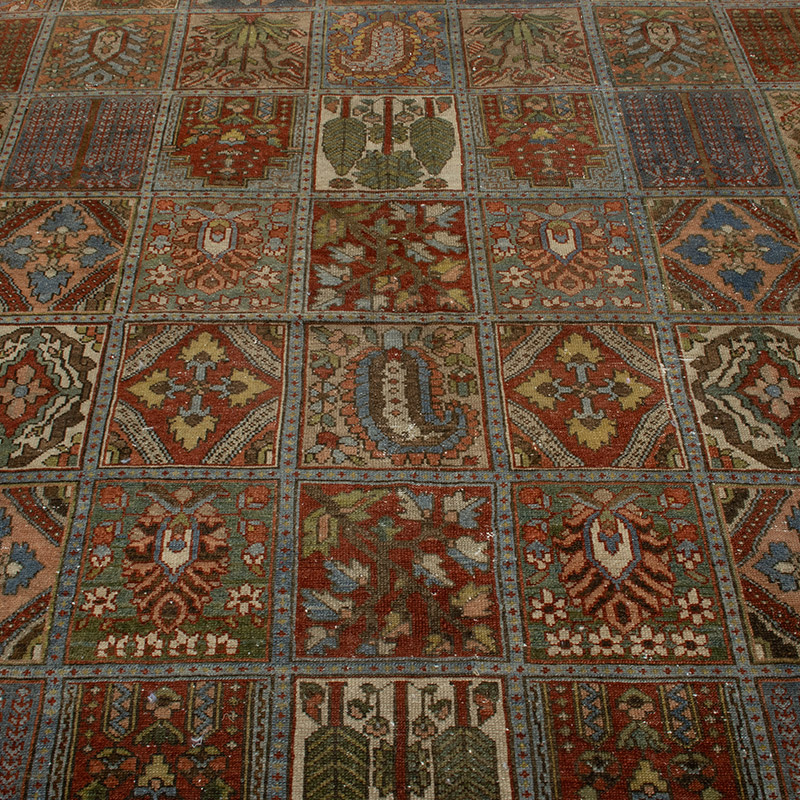 Alfombra Oriental Vintage Anudada a Mano - 323 cm x 414 cm - K0089553