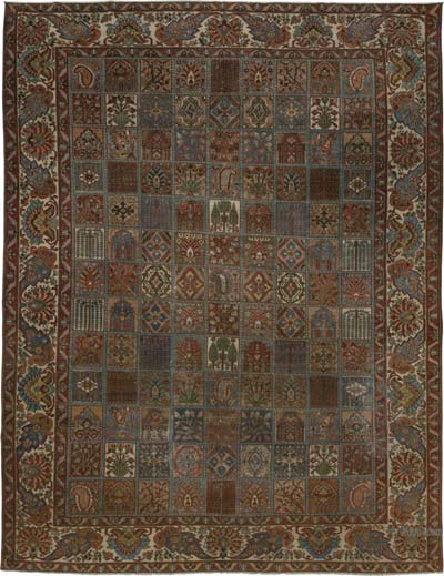 El Dokuma Vintage Hali - 323 cm x 414 cm