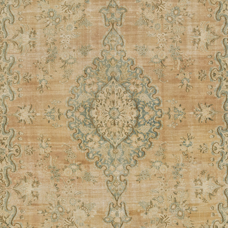 Vintage Hand-Knotted Oriental Rug - 9' 6" x 13' 7" (114" x 163") - K0089556