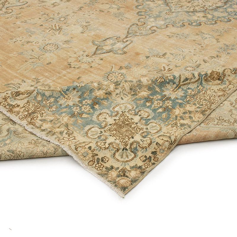 Vintage Hand-Knotted Oriental Rug - 9' 6" x 13' 7" (114" x 163") - K0089556