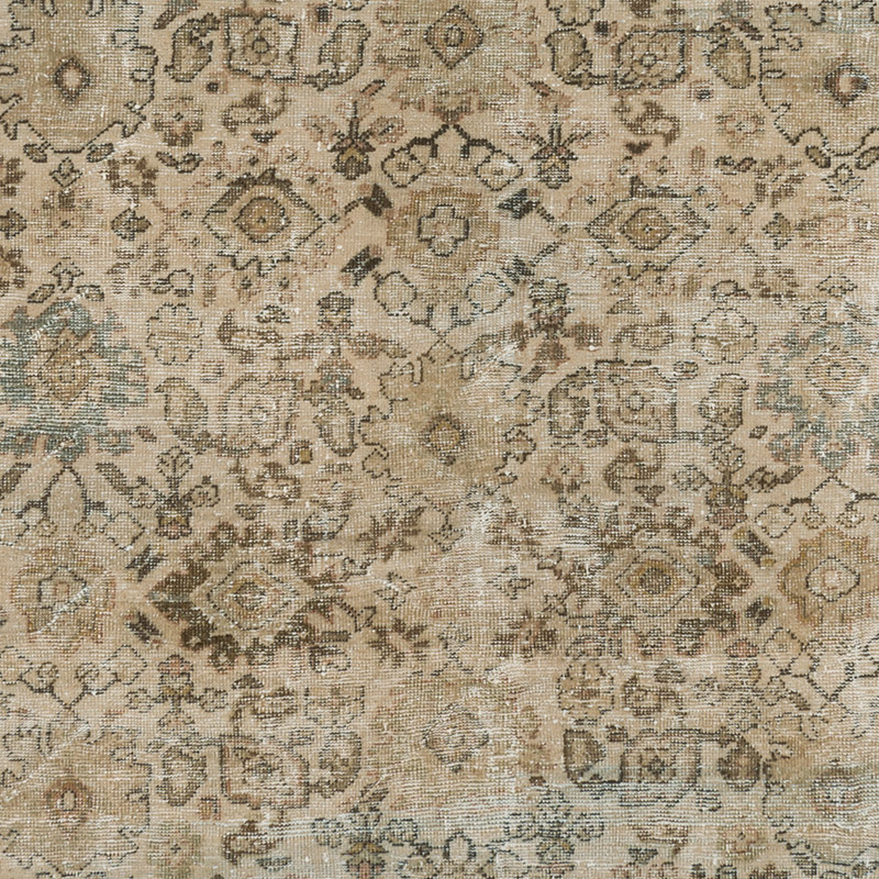 Vintage Hand-Knotted Oriental Rug - 7' 5" x 10' 2" (89" x 122") - K0089558
