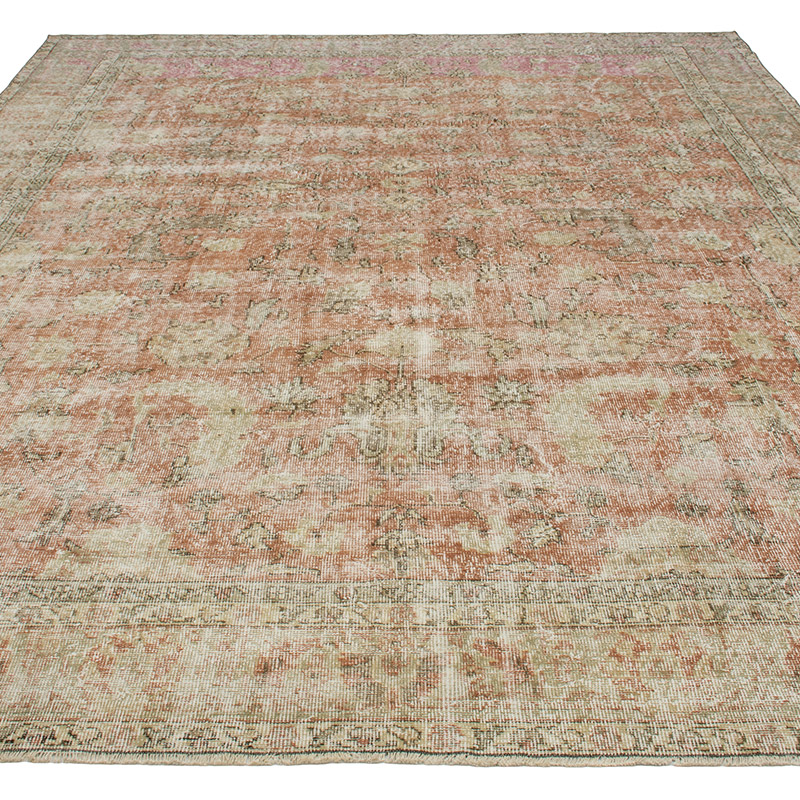 Alfombra Vintage Turca Anudada a Mano - 240 cm x 342 cm - K0089560