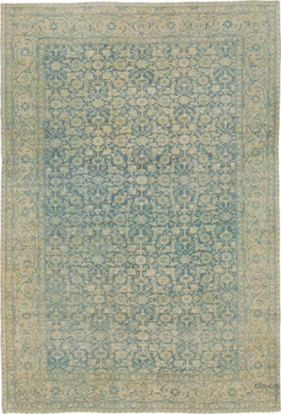 El Dokuma Vintage Hali - 198 cm x 290 cm