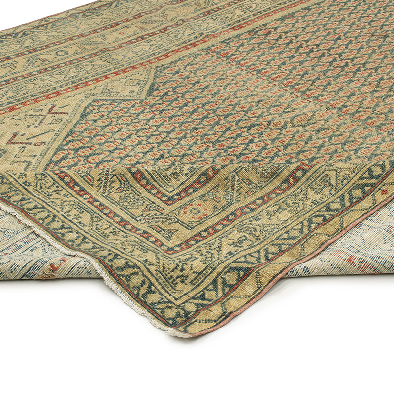 Alfombra Oriental Vintage Anudada a Mano - 182 cm x 461 cm - K0089564