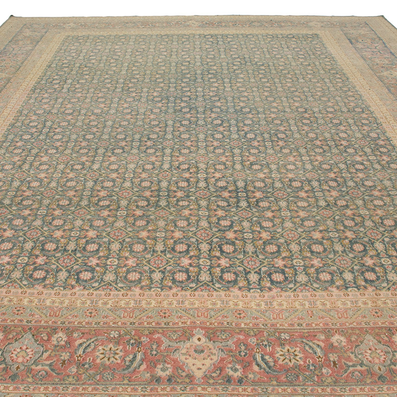 Alfombra Oriental Vintage Anudada a Mano - 270 cm x 355 cm - K0089567