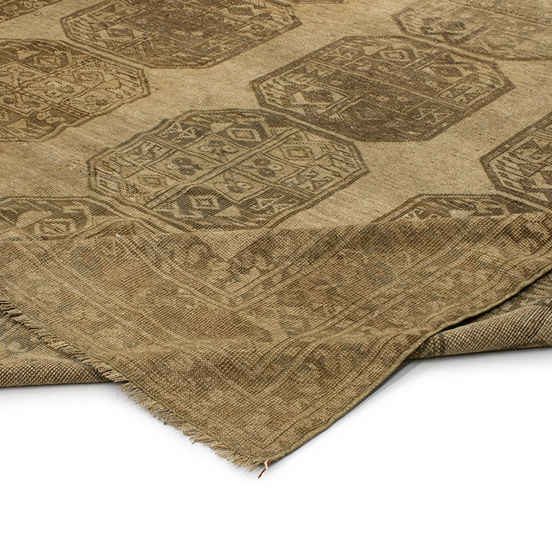 Vintage Hand-Knotted Oriental Rug - 7' 1" x 8' 10" (85" x 106") - K0089568