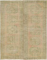 Alfombra Vintage Turca Anudada a Mano - 261 cm x 335 cm