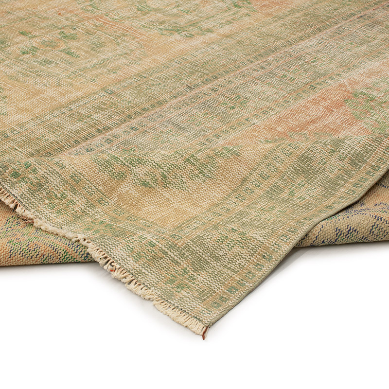 Alfombra Vintage Turca Anudada a Mano - 261 cm x 335 cm - K0089572