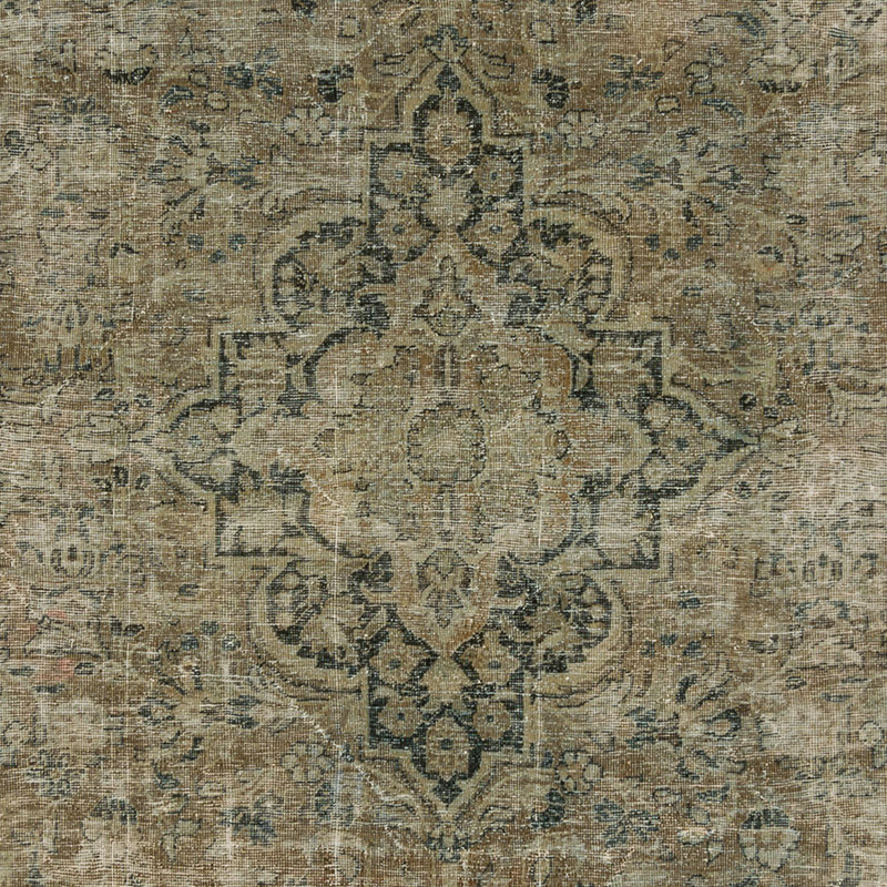 Alfombra Vintage Turca Anudada a Mano - 255 cm x 341 cm - K0089574