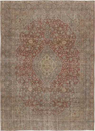 El Dokuma Vintage Hali - 262 cm x 353 cm