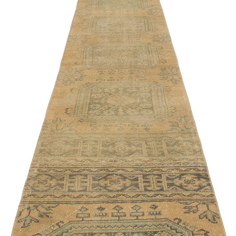 Vintage Turkish Runner Rug - 2' 4" x 23' 5" (28" x 281") - K0089580