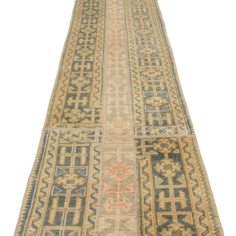 Vintage Turkish Runner Rug - 2' 2" x 22' 4" (26" x 268") - K0089584