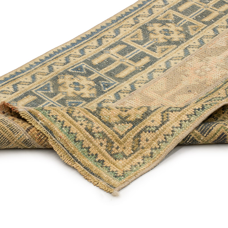 Vintage Turkish Runner Rug - 2' 2" x 22' 4" (26" x 268") - K0089584