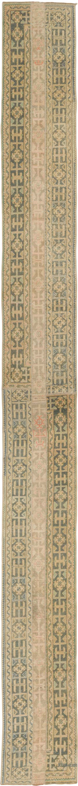 Alfombra Turca Vintage de pasillo - 65 cm x 680 cm