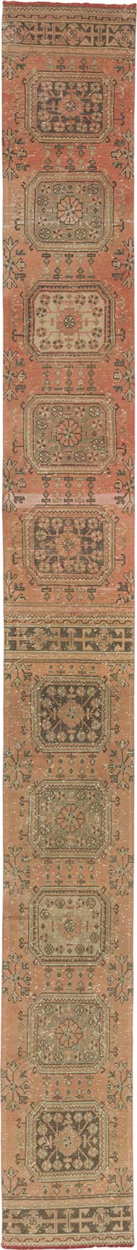 Vintage Turkish Runner Rug - 2' 4" x 22'  (28" x 264")
