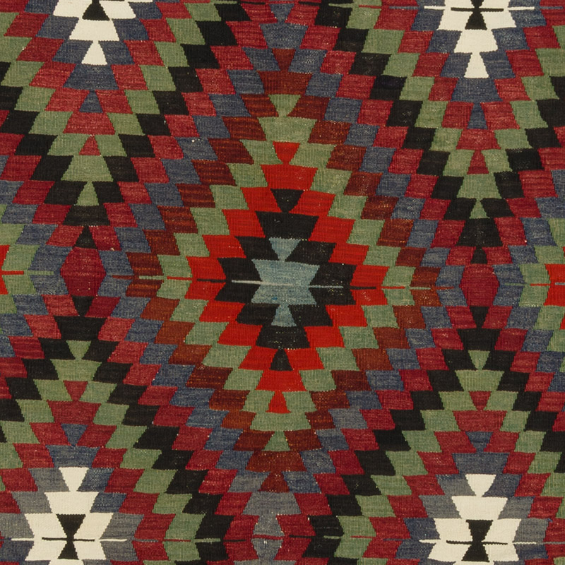 Alfombra Vintage Kilim Turca - 191 cm x 290 cm - K0089597